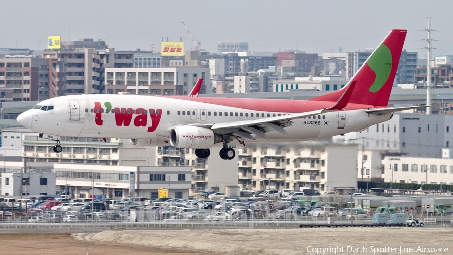 T'Way Air Boeing 737-83N (HL8268) | Photo 203726
