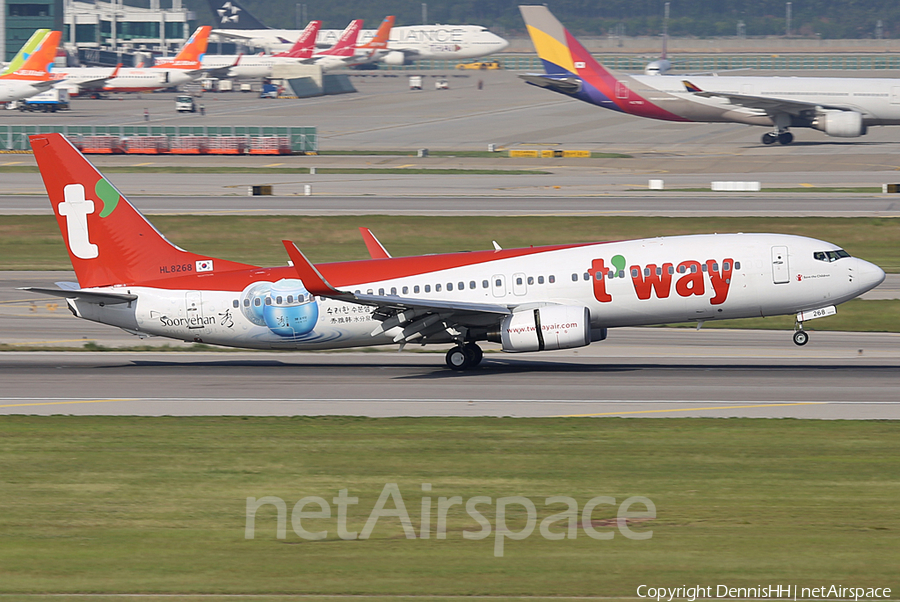T'Way Air Boeing 737-83N (HL8268) | Photo 330953