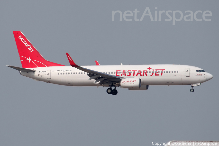 Eastar Jet Boeing 737-8Q8 (HL8269) | Photo 148798