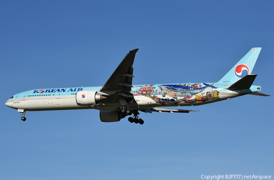 Korean Air Boeing 777-3B5(ER) (HL8274) | Photo 344565