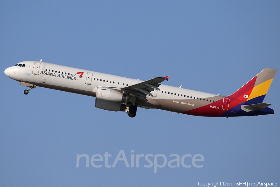 Asiana Airlines Airbus A321-231 (HL8278) | Photo 344910