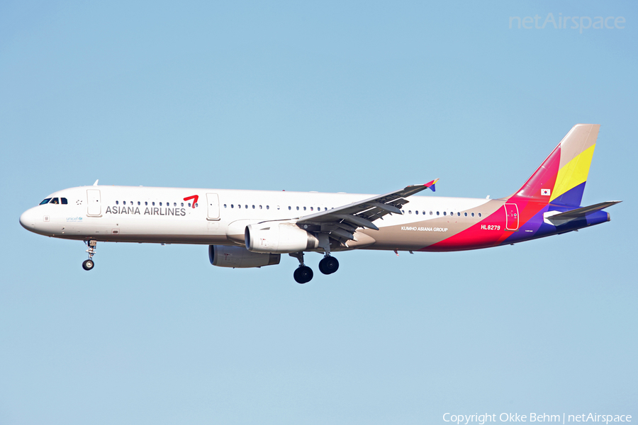 Asiana Airlines Airbus A321-231 (HL8279) | Photo 69521