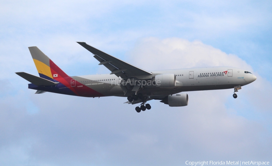 Asiana Airlines Boeing 777-28E(ER) (HL8284) | Photo 349336