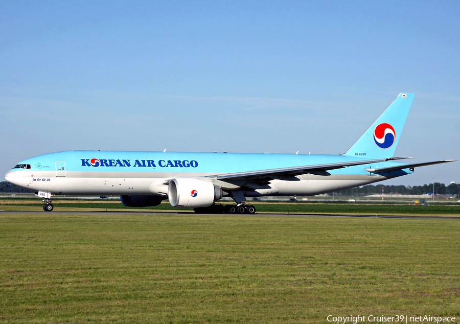 Korean Air Cargo Boeing 777-FB5 (HL8285) | Photo 181234