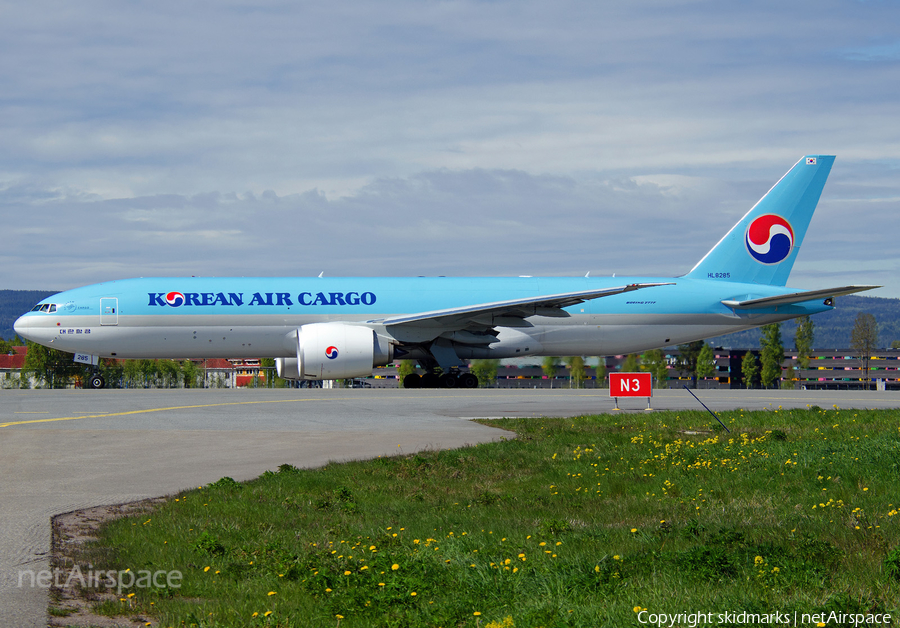 Korean Air Cargo Boeing 777-FB5 (HL8285) | Photo 47398
