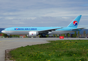 Korean Air Cargo Boeing 777-FB5 (HL8285) at  Oslo - Gardermoen, Norway