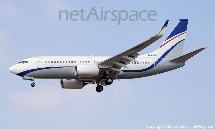 (Private) Boeing 737-7GE(BBJ) (HL8290) | Photo 195840