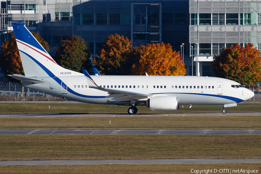 (Private) Boeing 737-7GE(BBJ) (HL8290) | Photo 483708