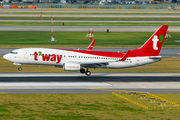 T'Way Air Boeing 737-8AL (HL8300) at  Seoul - Incheon International, South Korea