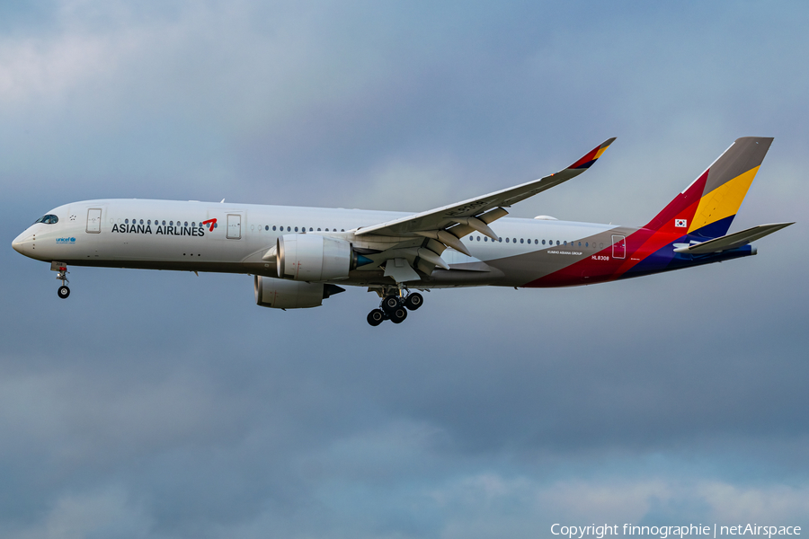 Asiana Airlines Airbus A350-941 (HL8308) | Photo 481172
