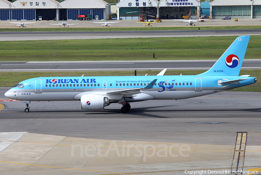 Korean Air Airbus A220-300 (HL8314) | Photo 362361