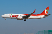 T'Way Air Boeing 737-8KN (HL8327) at  Gimpo - International, South Korea