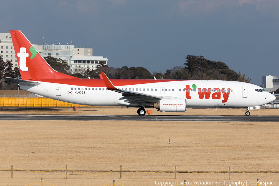 T'Way Air Boeing 737-8KN (HL8329) | Photo 328920
