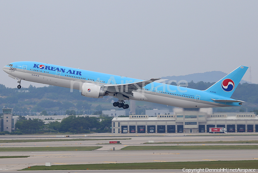 Korean Air Boeing 777-3B5(ER) (HL8346) | Photo 337113