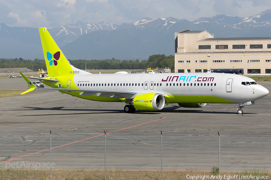 Jin Air Boeing 737-8 MAX (HL8353) | Photo 513569