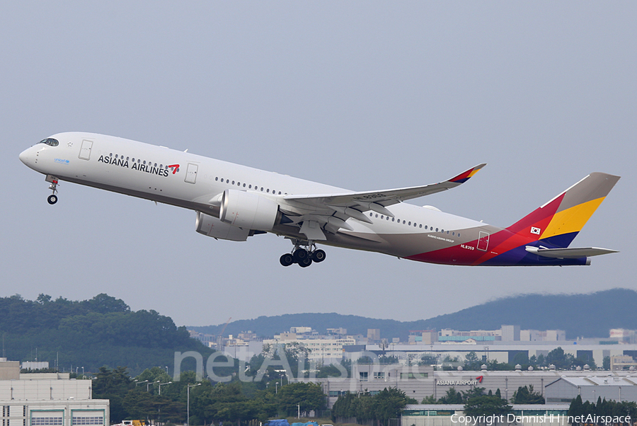 Asiana Airlines Airbus A350-941 (HL8359) | Photo 337119