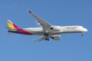 Asiana Airlines Airbus A350-941 (HL8360) at  Barcelona - El Prat, Spain