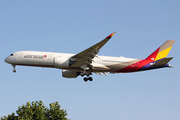 Asiana Airlines Airbus A350-941 (HL8360) at  Frankfurt am Main, Germany
