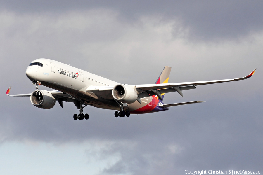 Asiana Airlines Airbus A350-941 (HL8361) | Photo 433852