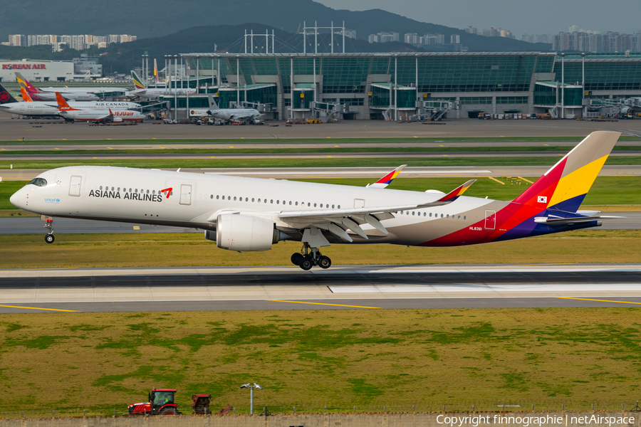 Asiana Airlines Airbus A350-941 (HL8361) | Photo 520416
