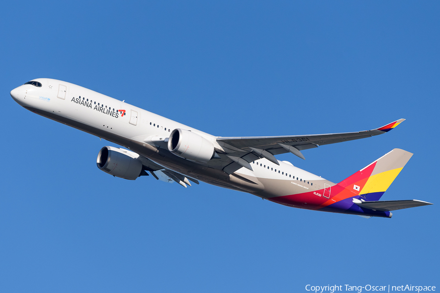 Asiana Airlines Airbus A350-941 (HL8361) | Photo 534206