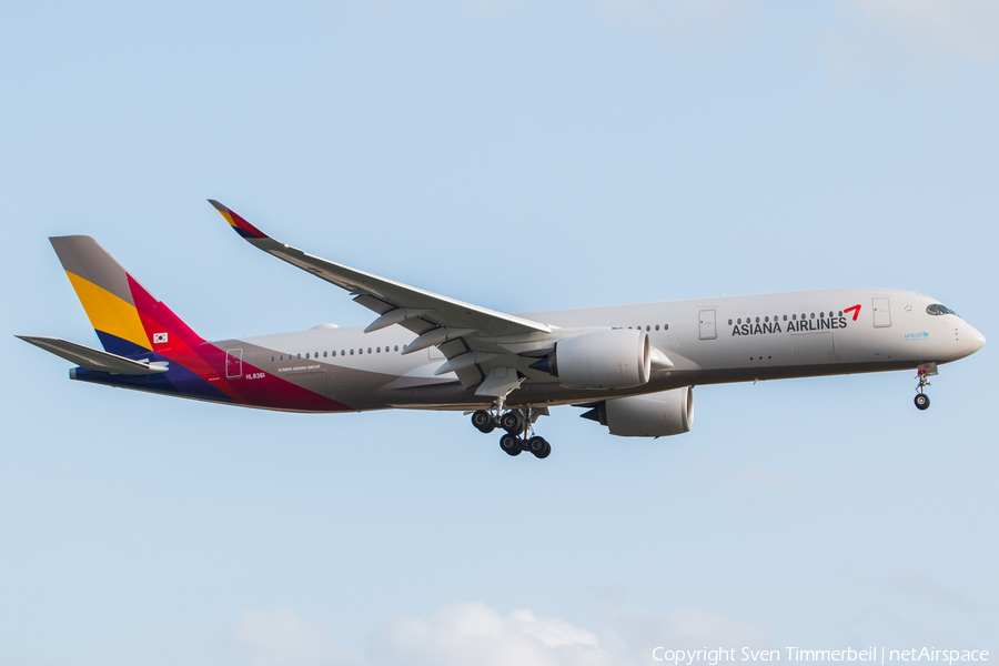 Asiana Airlines Airbus A350-941 (HL8361) | Photo 344054