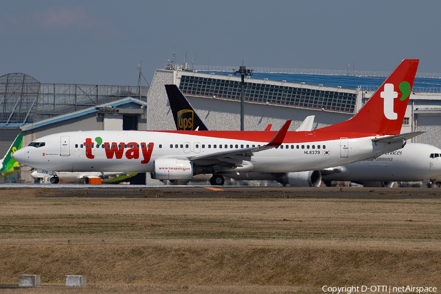 T'Way Air Boeing 737-85R (HL8379) | Photo 384506