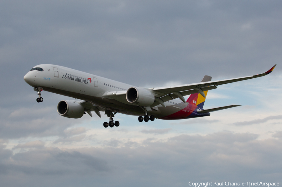 Asiana Airlines Airbus A350-941 (HL8383) | Photo 460225