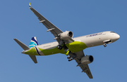 Air Busan Airbus A321-251NX (HL8394) at  Hamburg - Finkenwerder, Germany