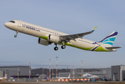 Air Busan Airbus A321-251NX (HL8525) at  Hamburg - Finkenwerder, Germany