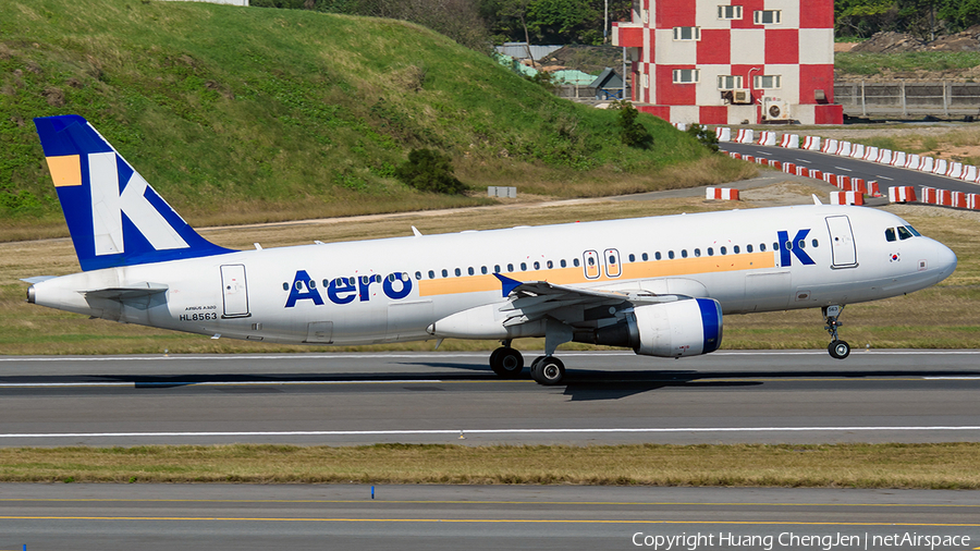 Aero-K Airbus A320-214 (HL8563) | Photo 657790