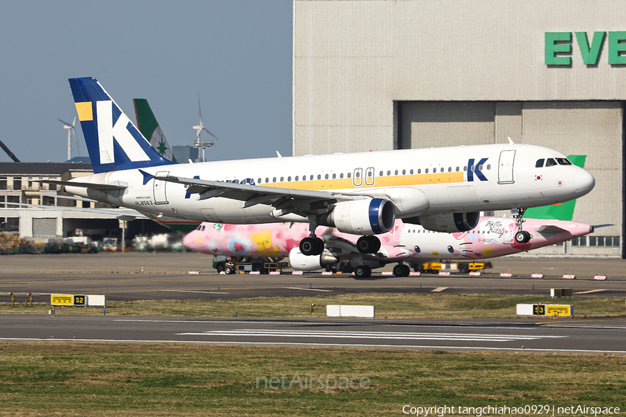 Aero-K Airbus A320-214 (HL8563) | Photo 660123