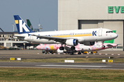Aero-K Airbus A320-214 (HL8563) at  Taipei - Taoyuan, Taiwan