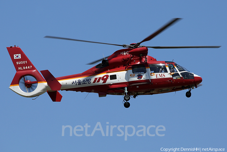 South Korea Fire Fighting Departments Eurocopter AS365N2 Dauphin 2 (HL9447) | Photo 371319