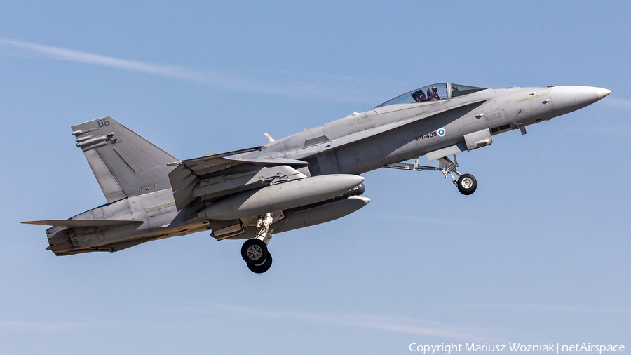 Finnish Air Force McDonnell Douglas F/A-18C Hornet (HN-405) | Photo 659446