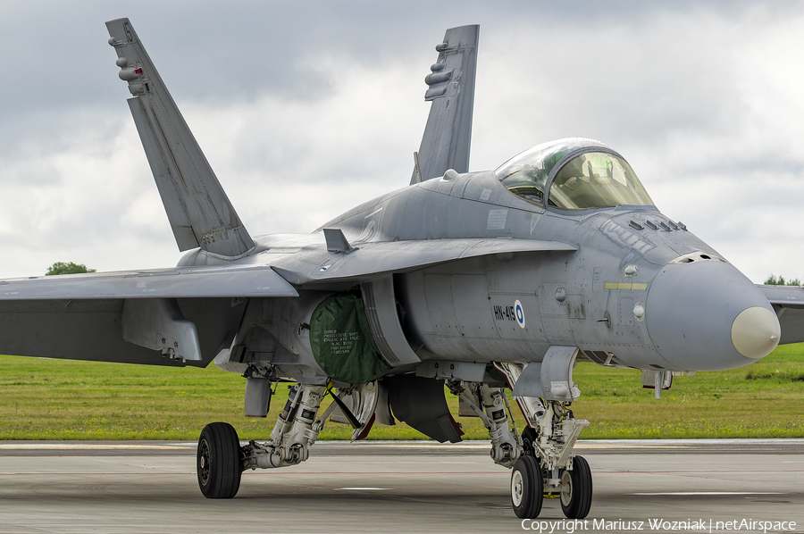 Finnish Air Force McDonnell Douglas F/A-18C Hornet (HN-415) | Photo 660329