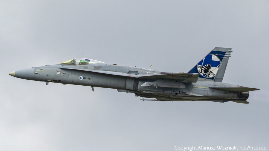 Finnish Air Force McDonnell Douglas F/A-18C Hornet (HN-421) | Photo 659521