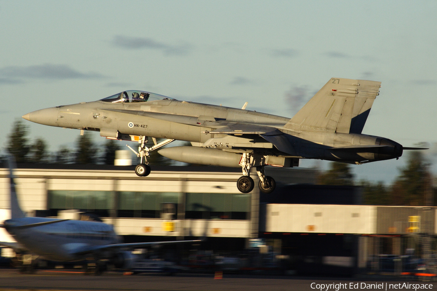 Finnish Air Force McDonnell Douglas F/A-18C Hornet (HN-427) | Photo 87526