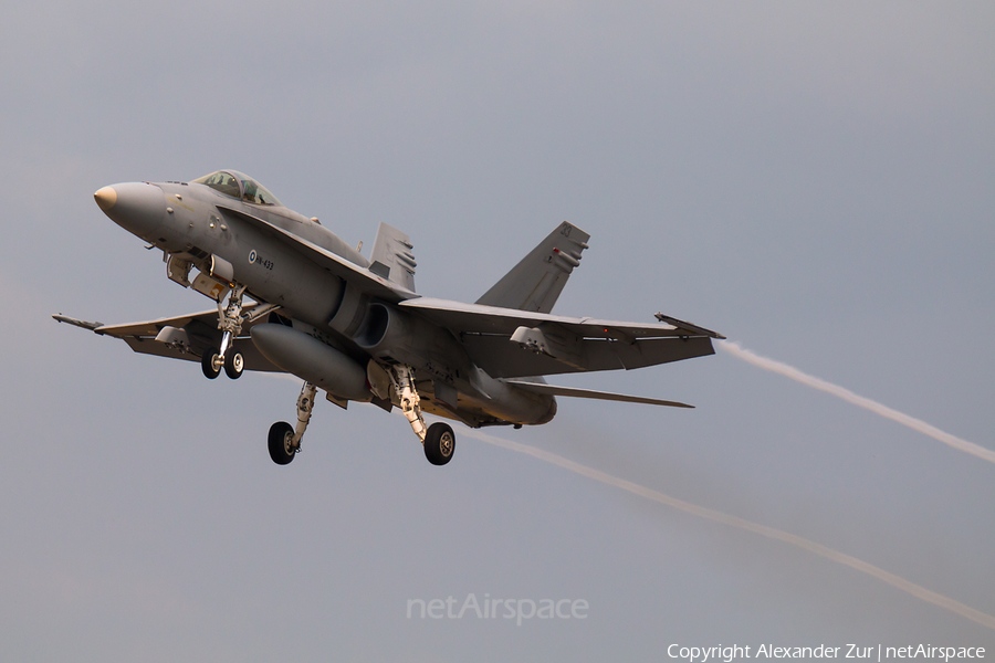 Finnish Air Force McDonnell Douglas F/A-18C Hornet (HN-433) | Photo 576772