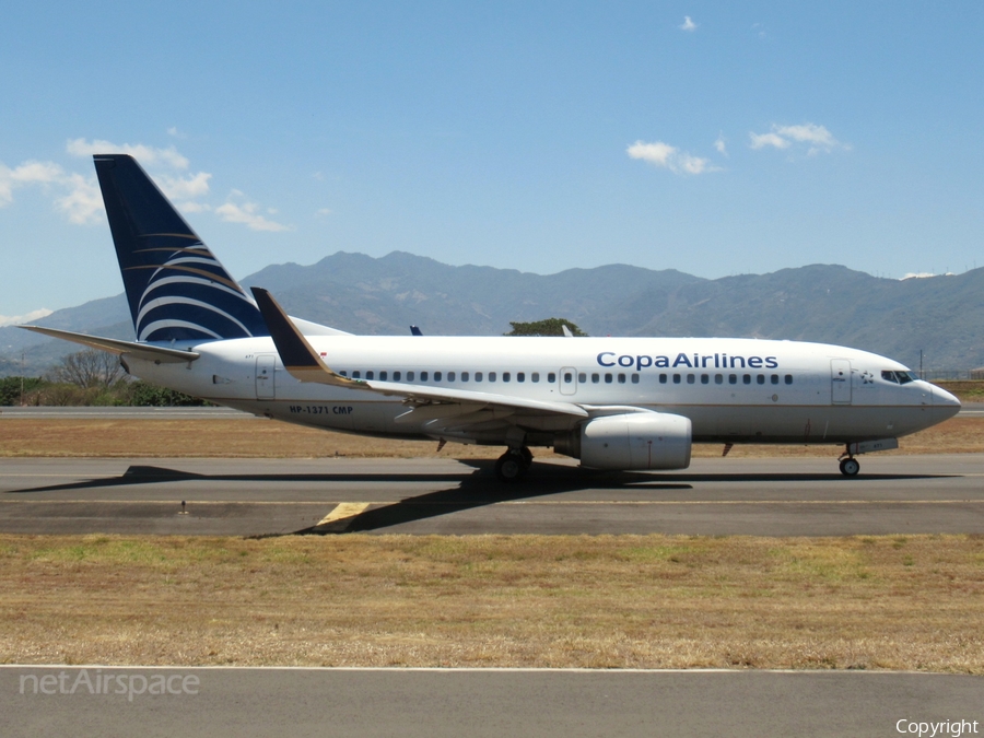 Copa Airlines Boeing 737-7V3 (HP-1371CMP) | Photo 377856