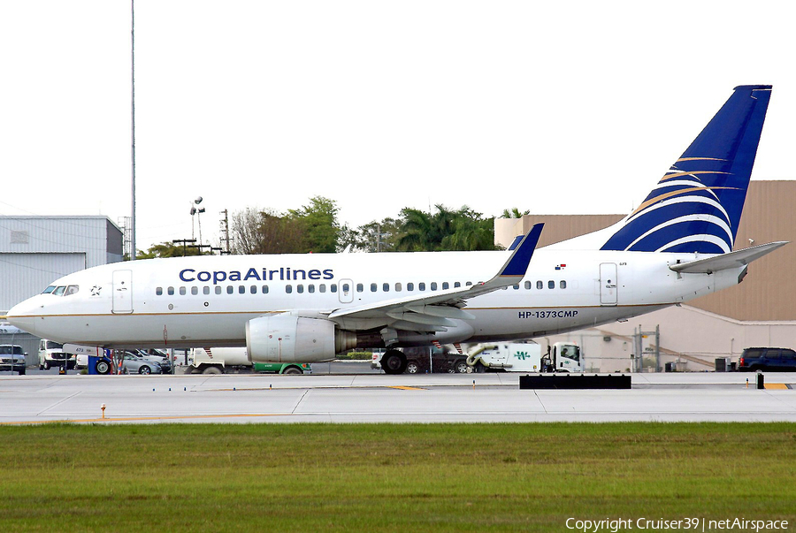 Copa Airlines Colombia Boeing 737-7V3 (HP-1373CMP) | Photo 104794