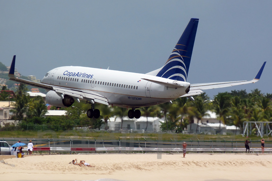 Copa Airlines Colombia Boeing 737-7V3 (HP-1373CMP) at  Philipsburg - Princess Juliana International, Netherland Antilles
