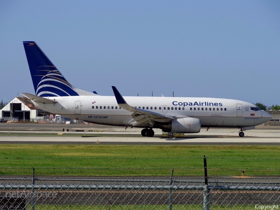 Copa Airlines Colombia Boeing 737-7V3 (HP-1373CMP) | Photo 85688