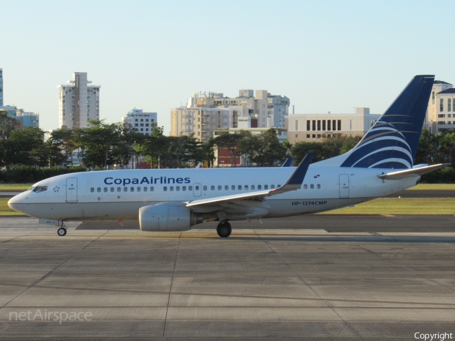 Copa Airlines Boeing 737-7V3 (HP-1374CMP) | Photo 304391