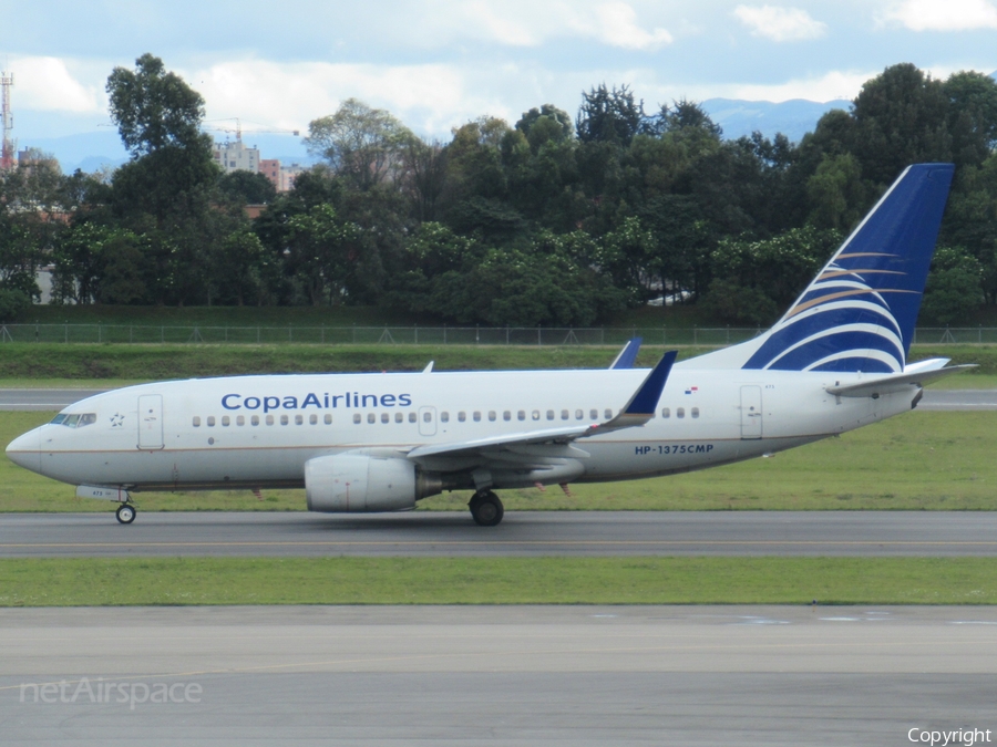 Copa Airlines Boeing 737-7V3 (HP-1375CMP) | Photo 348243