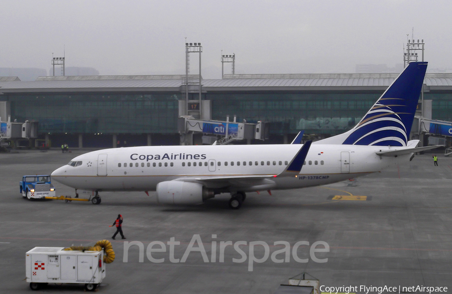 Copa Airlines Boeing 737-7V3 (HP-1378CMP) | Photo 42515