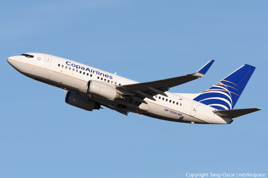 Copa Airlines Boeing 737-7V3 (HP-1520CMP) | Photo 484029