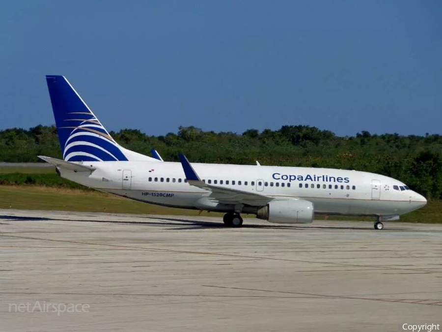 Copa Airlines Boeing 737-7V3 (HP-1520CMP) | Photo 54199