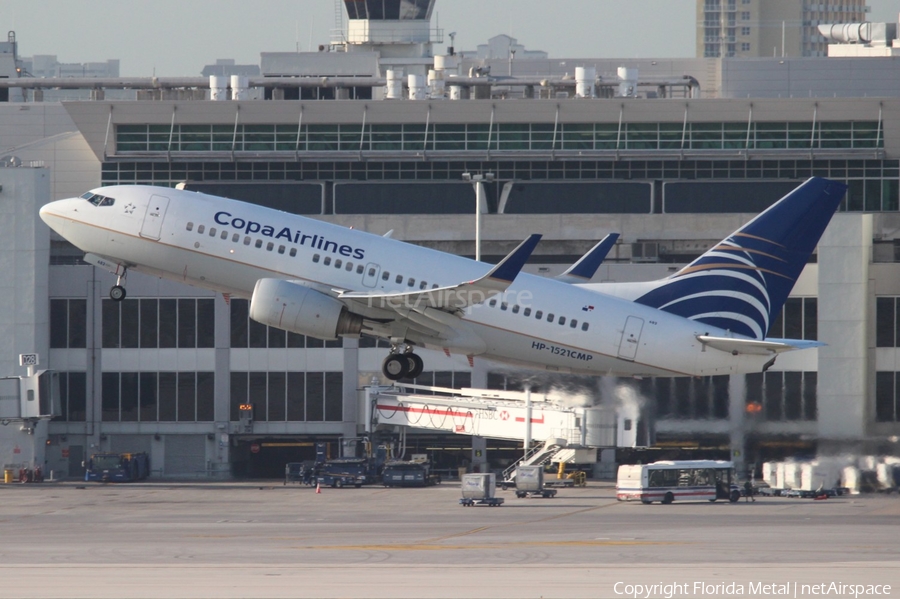 Copa Airlines Boeing 737-7V3 (HP-1521CMP) | Photo 547405