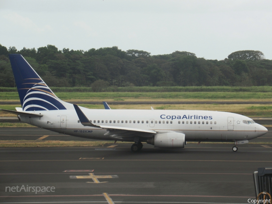 Copa Airlines Boeing 737-7V3 (HP-1521CMP) | Photo 498145
